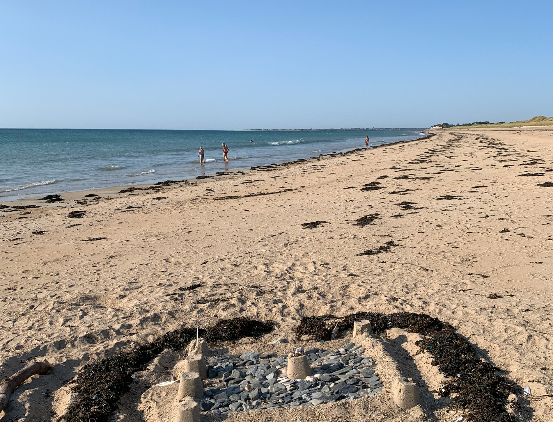 Photo du lieu de baignade ANNOVILLE - FACE AU CD 537 à TOURNEVILLE-SUR-MER