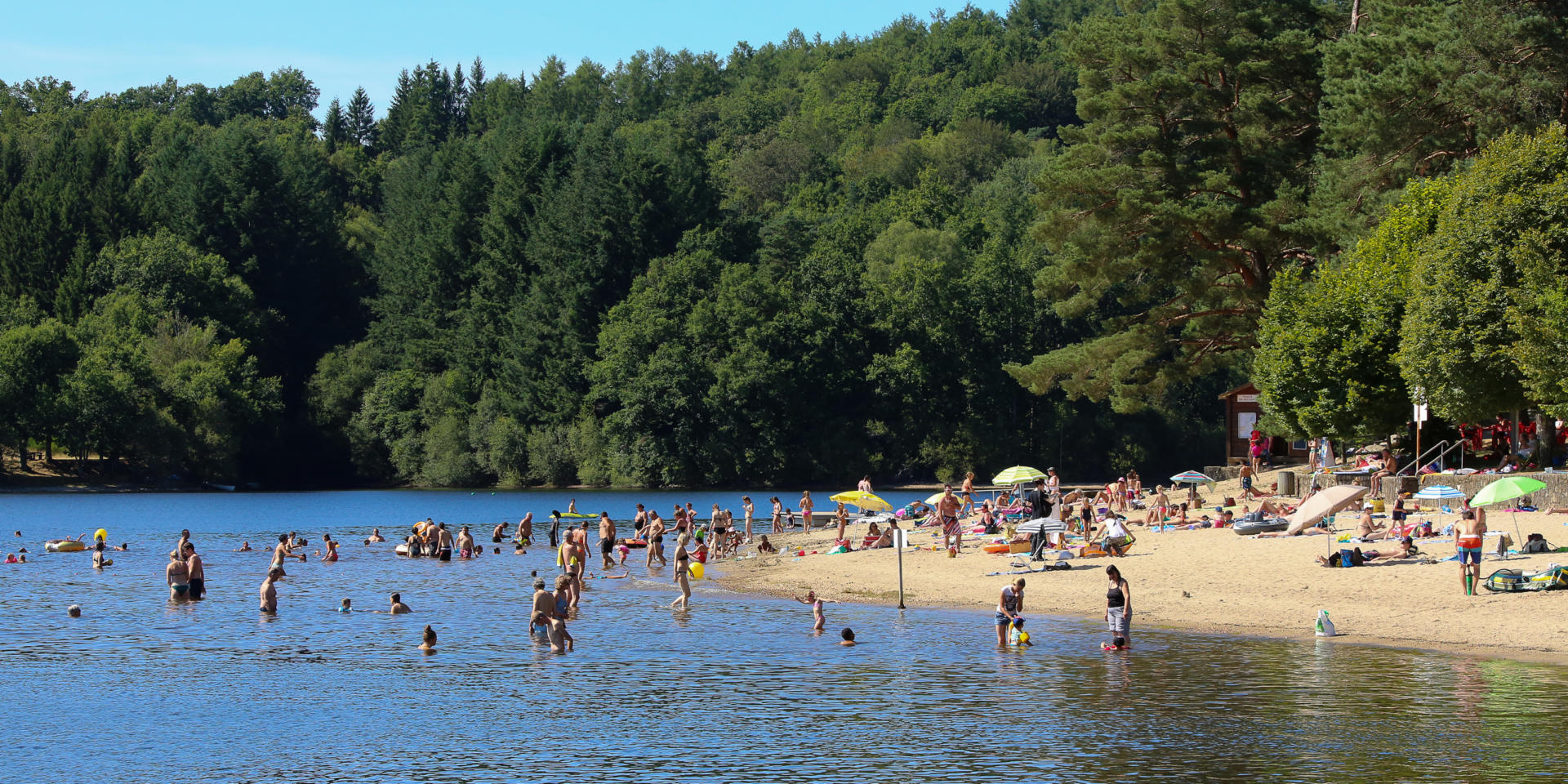 Photo du lieu de baignade MEYRIGNAC à MARCILLAC-LA-CROISILLE
